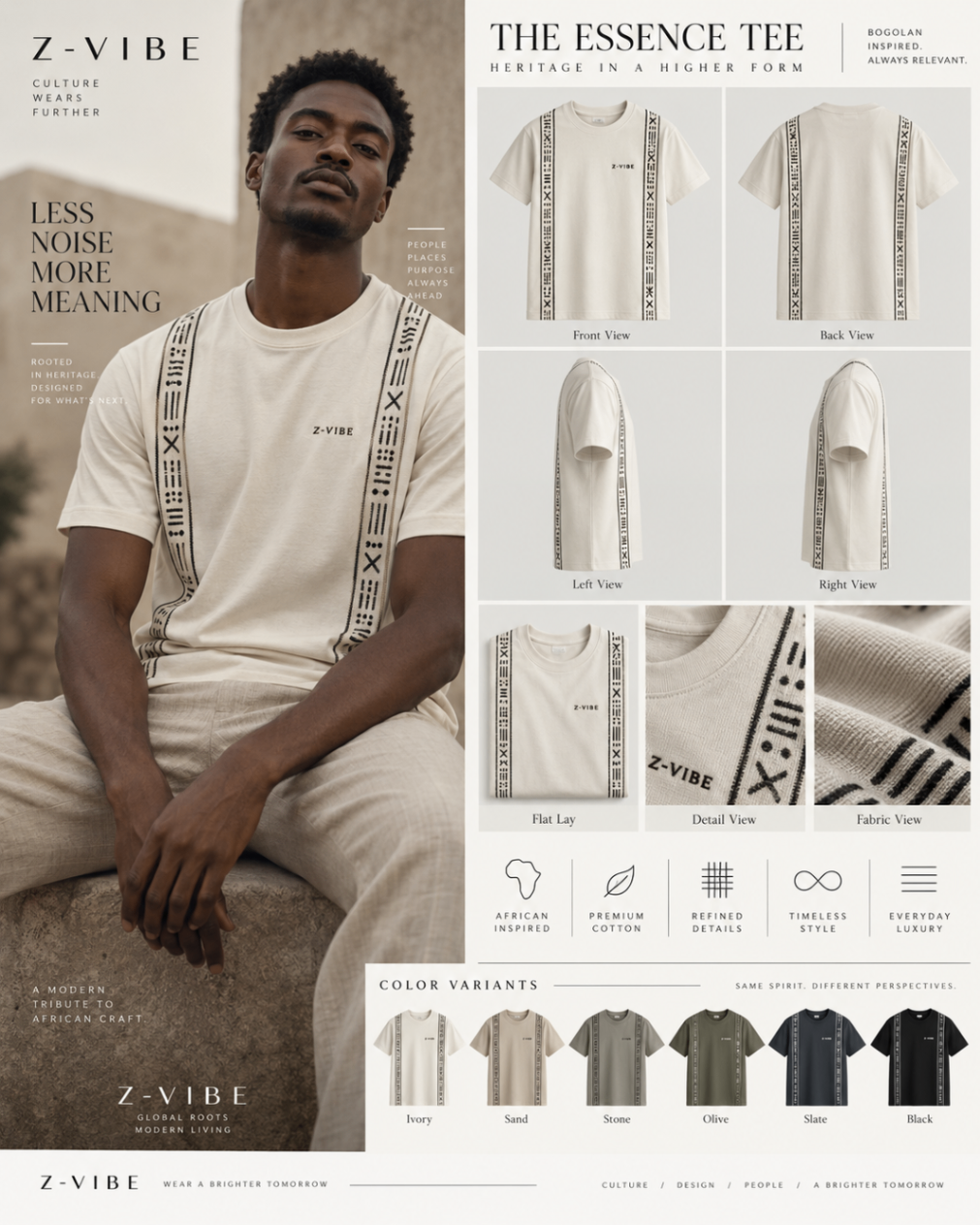 Essence Ivory Tee design board