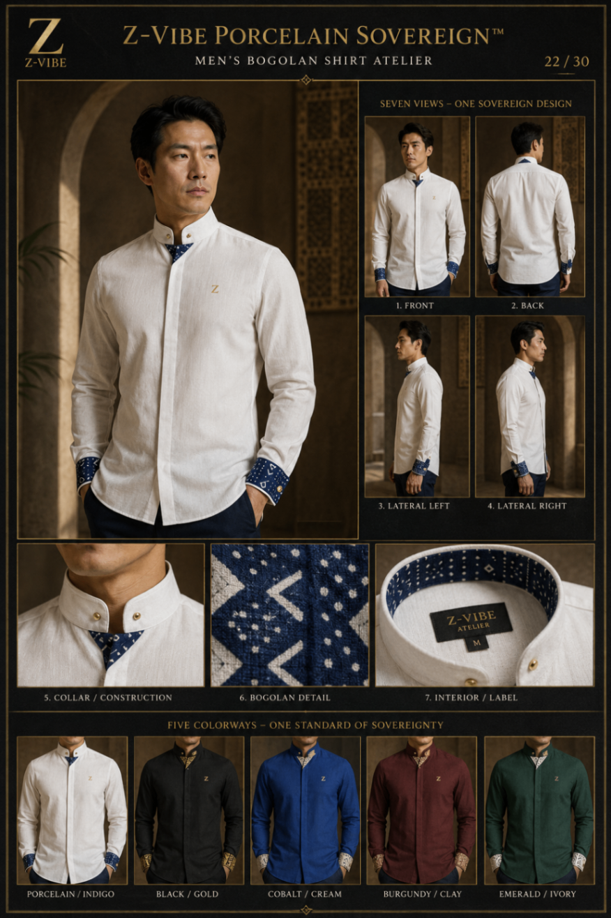 Z-Vibe Porcelain Sovereign™ Shirt design board
