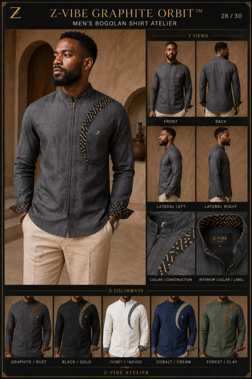 Graphite Orbit Shirt design board