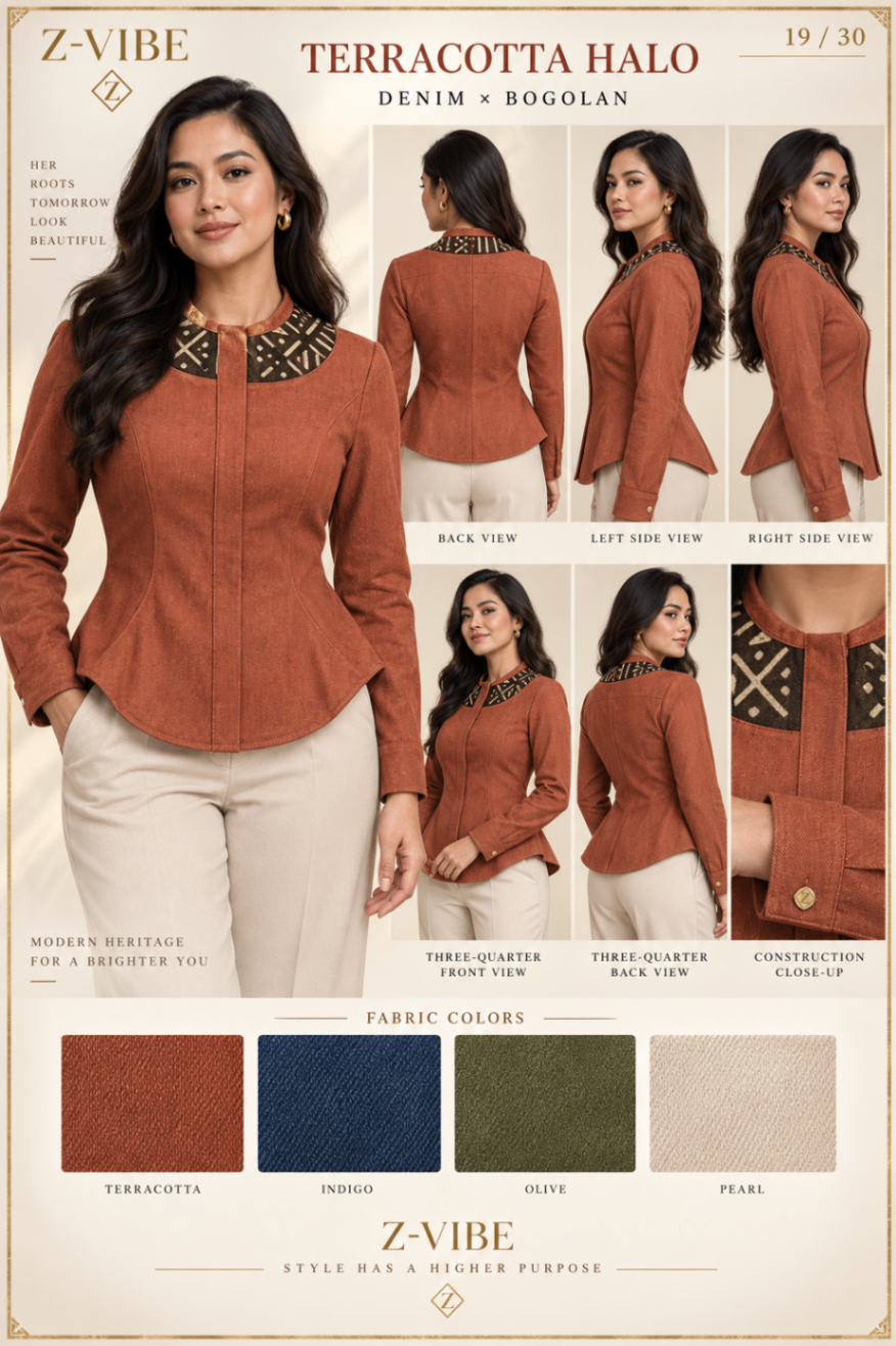 Z-Vibe Terracotta Halo™ Blouse — Women — Product