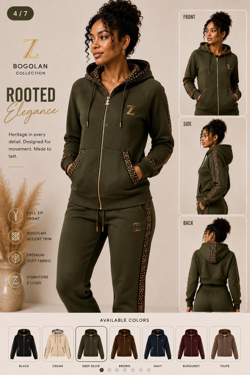 Rooted Elegance Full-Zip™ design board