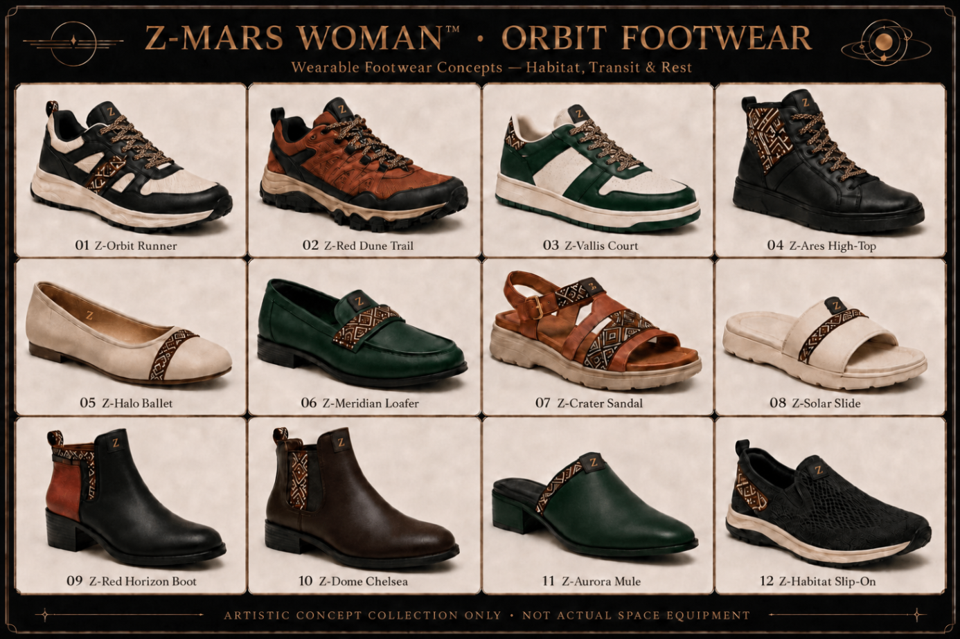 Z-Mars Woman™ · Orbit Footwear — More footwear for women related collection