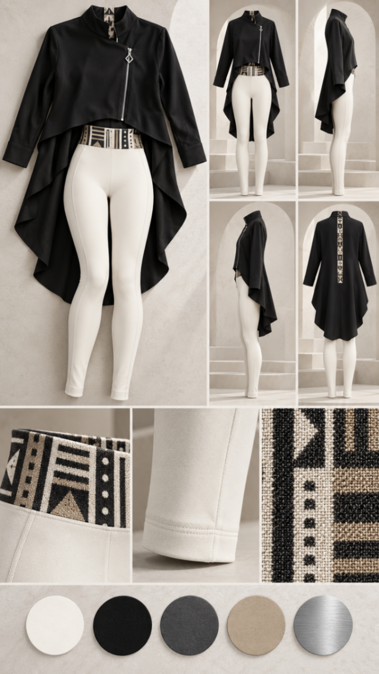 Ivory Meridian Cape Set™ design board
