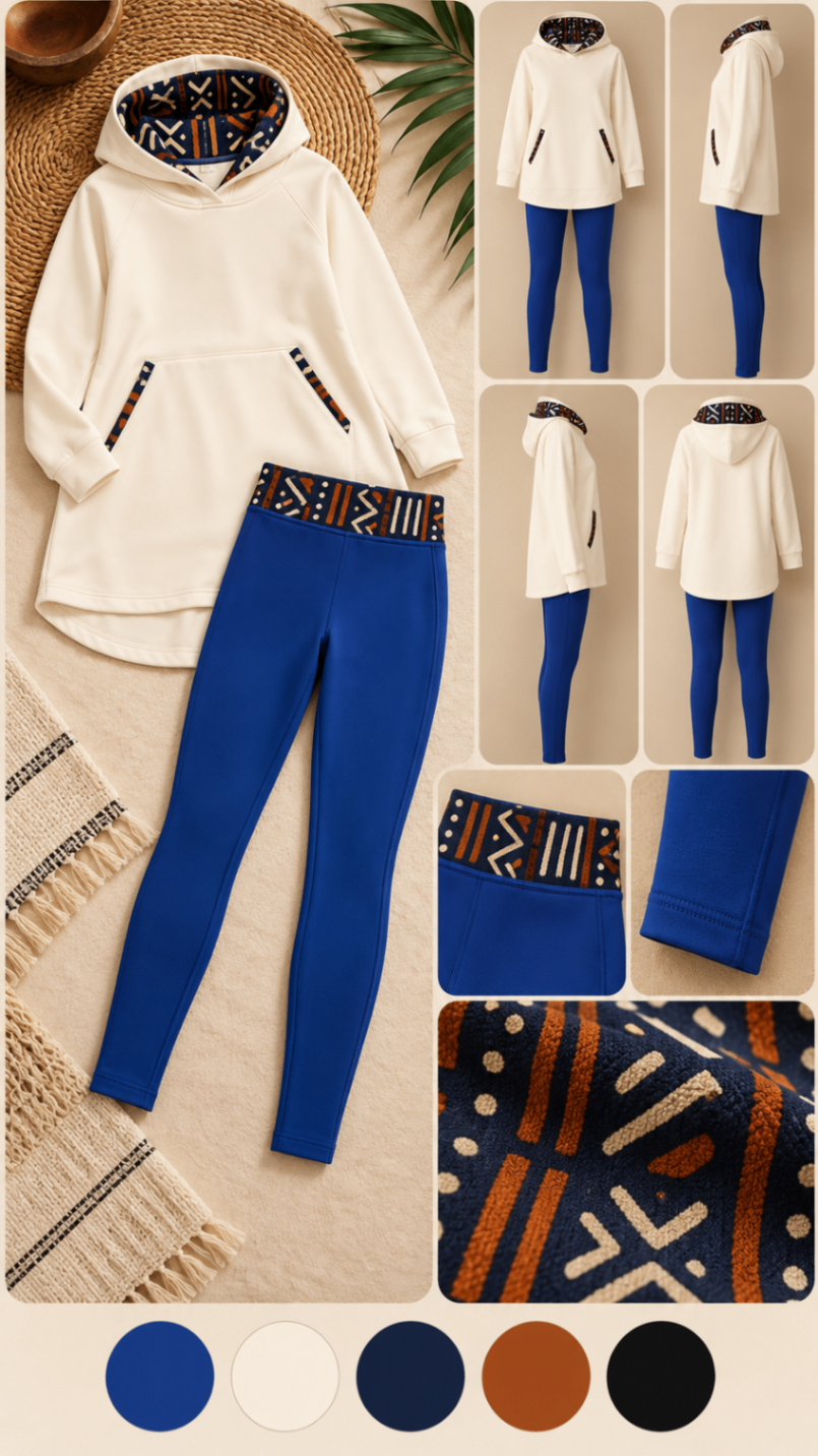 Cobalt Hood Lounge Set™ — Women — Product