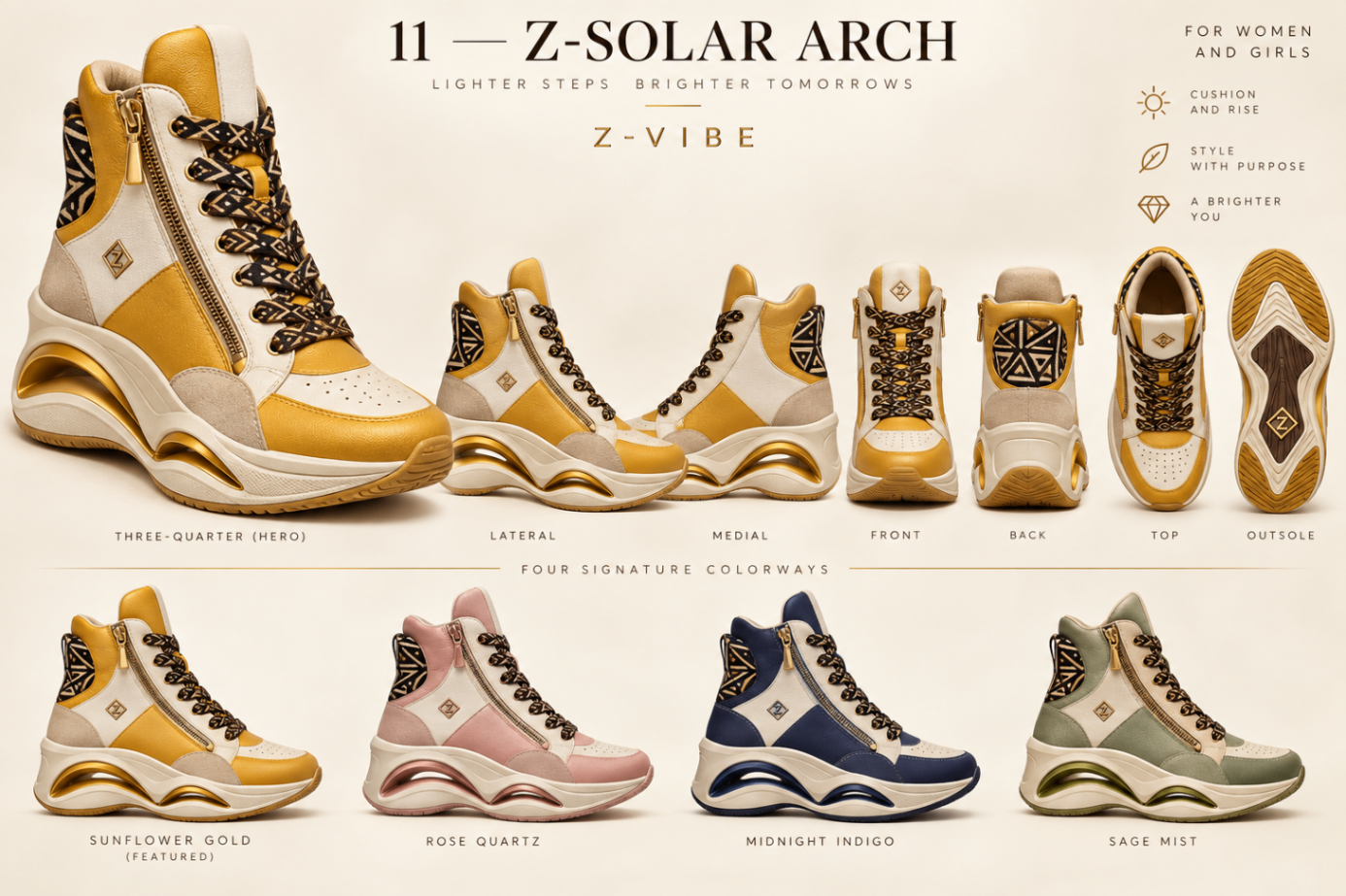 Z-Solar Arch™ High-Top design board