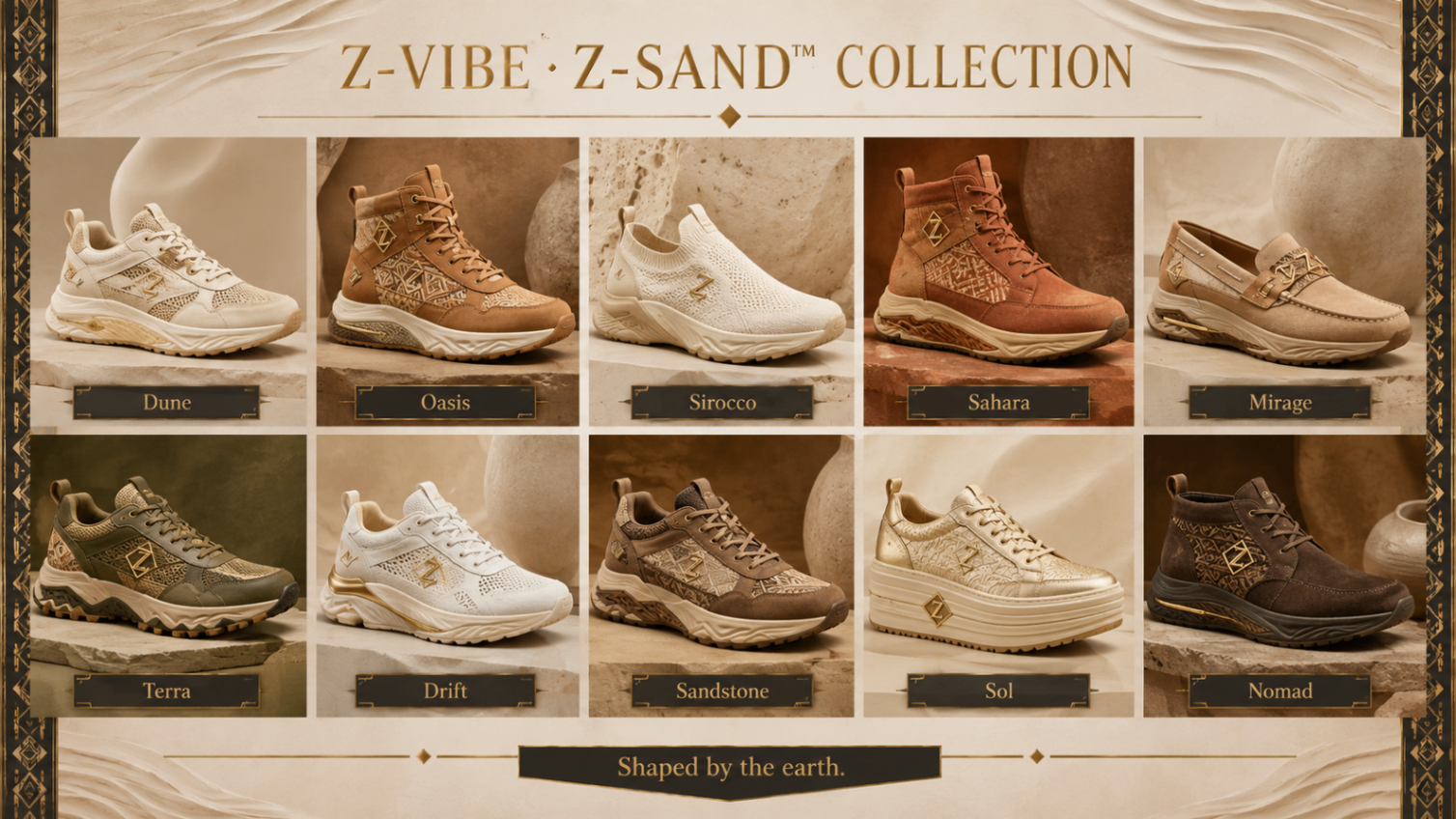 Z-Sand Dune Alba design board