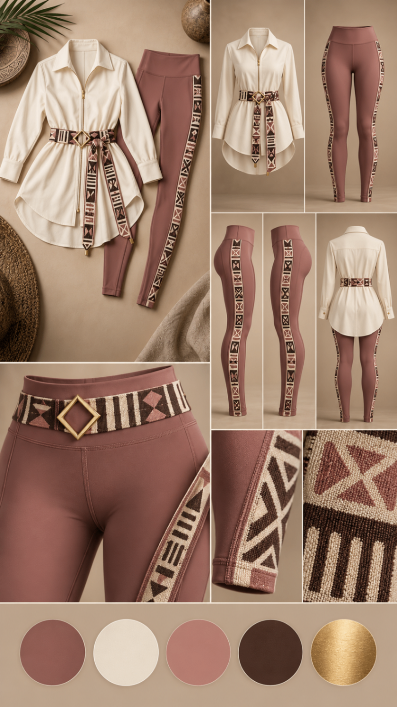 Blush Sash Shirt Set™ — Women — Product