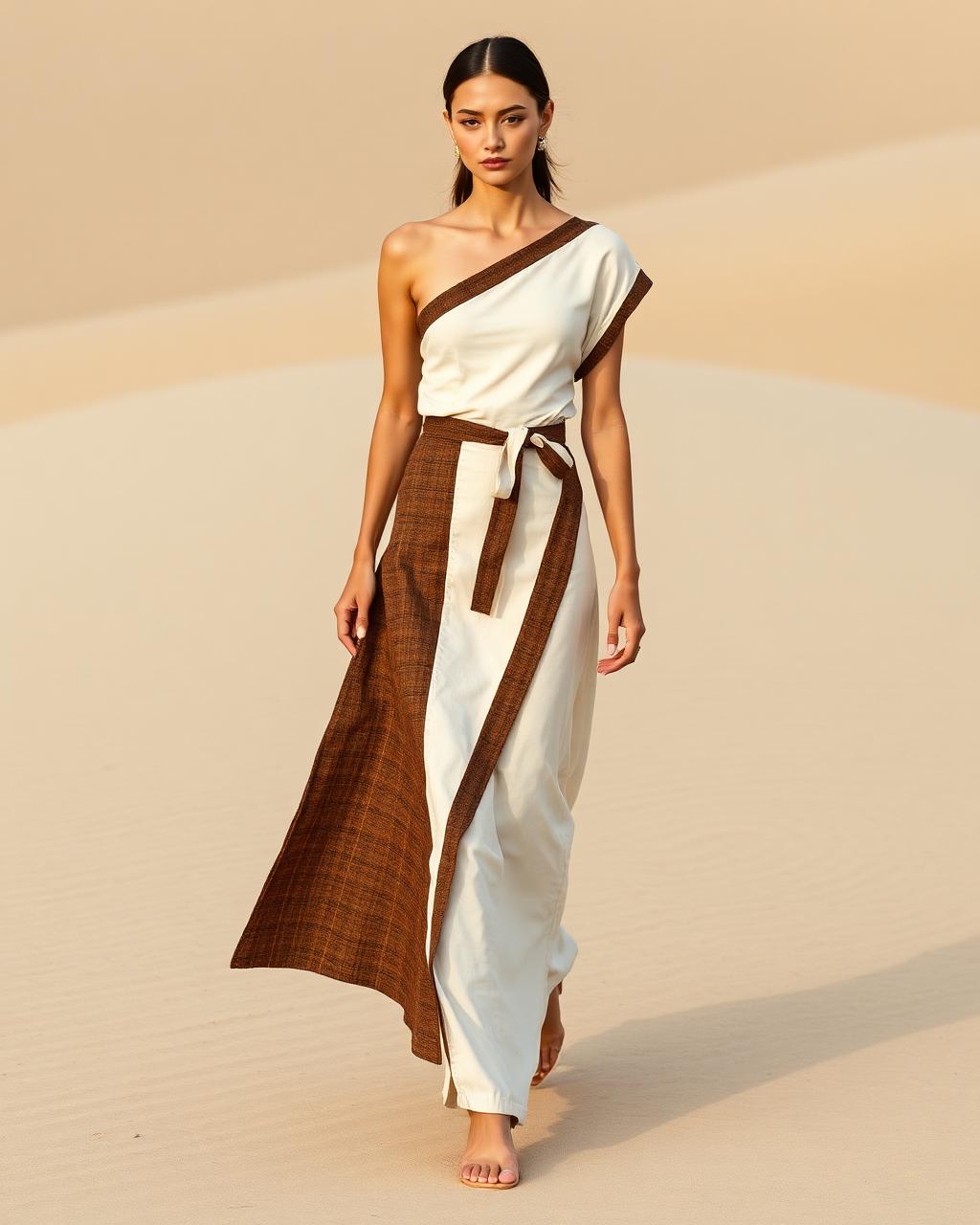 Safari Chic Co-Ord Set — Women · Z-Vibe Bogolan Signature related style