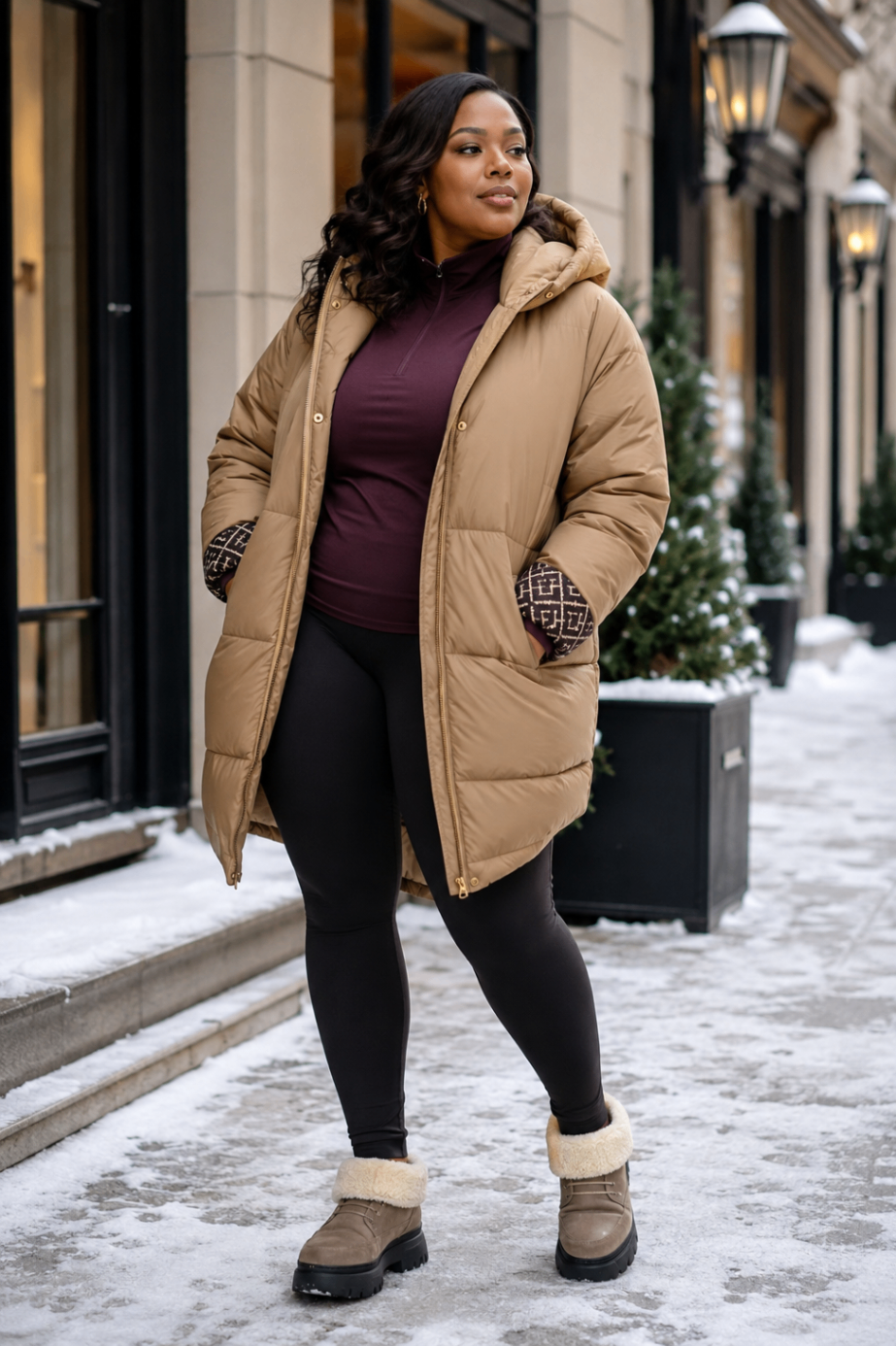 Camel Atelier Puffer design board