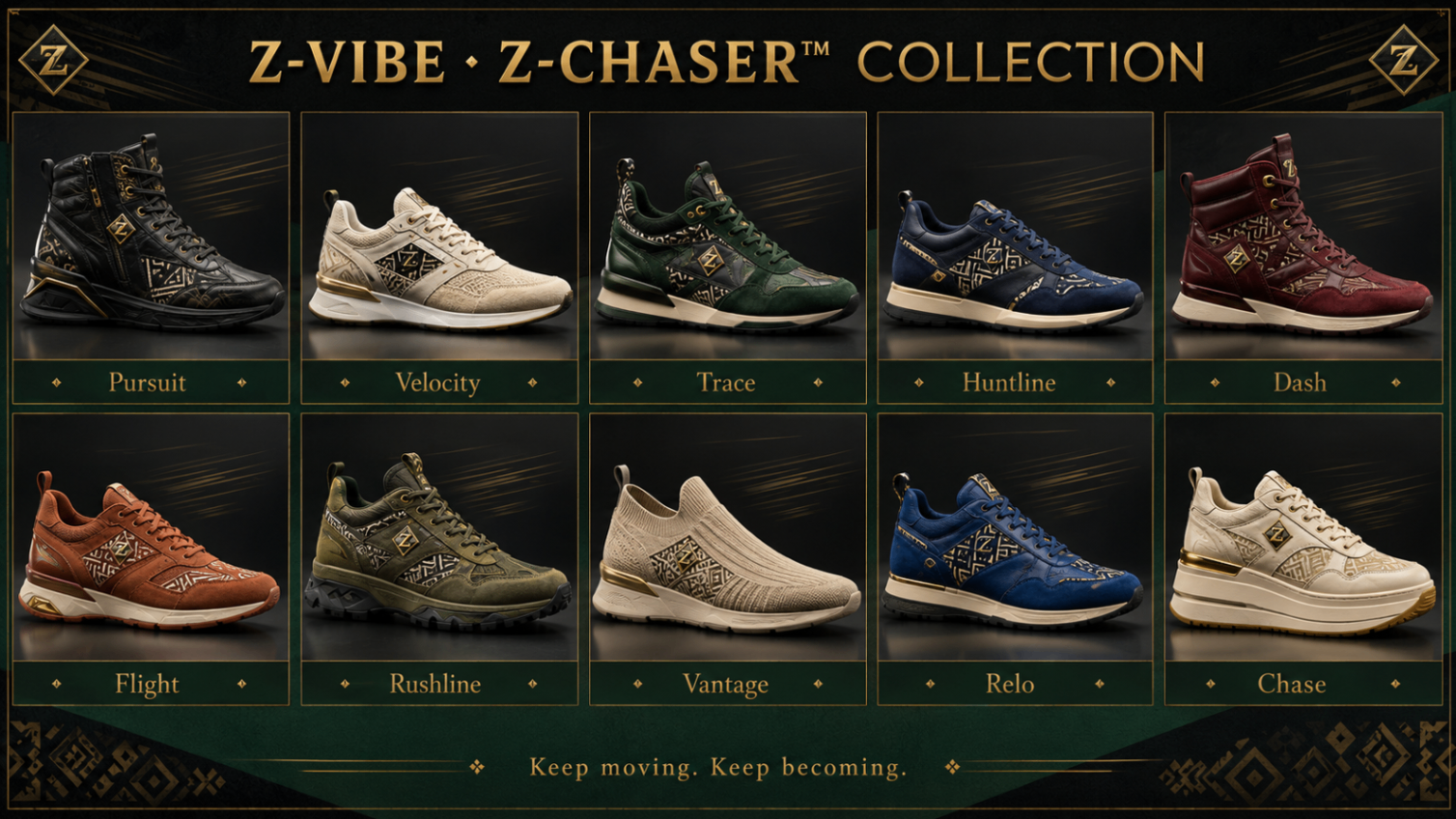 Z-Chaser Pursuit Onyx design board