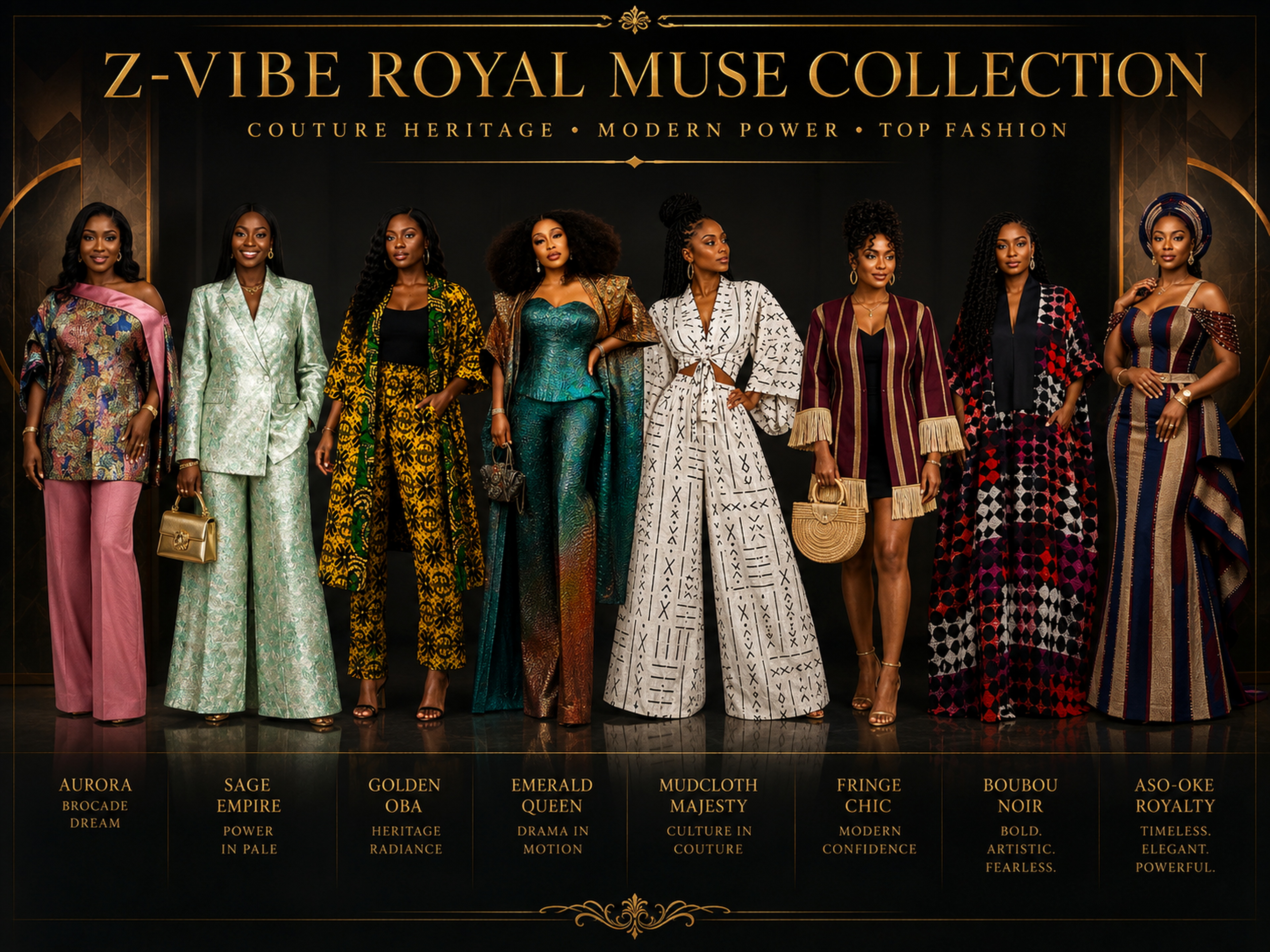 Aurora · Brocade Dream design board