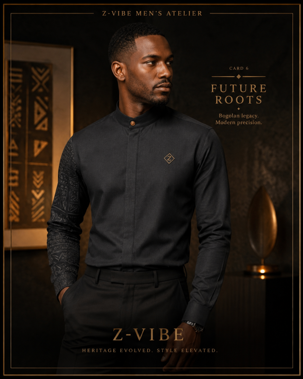 Future Roots Sleeve Code Shirt design board