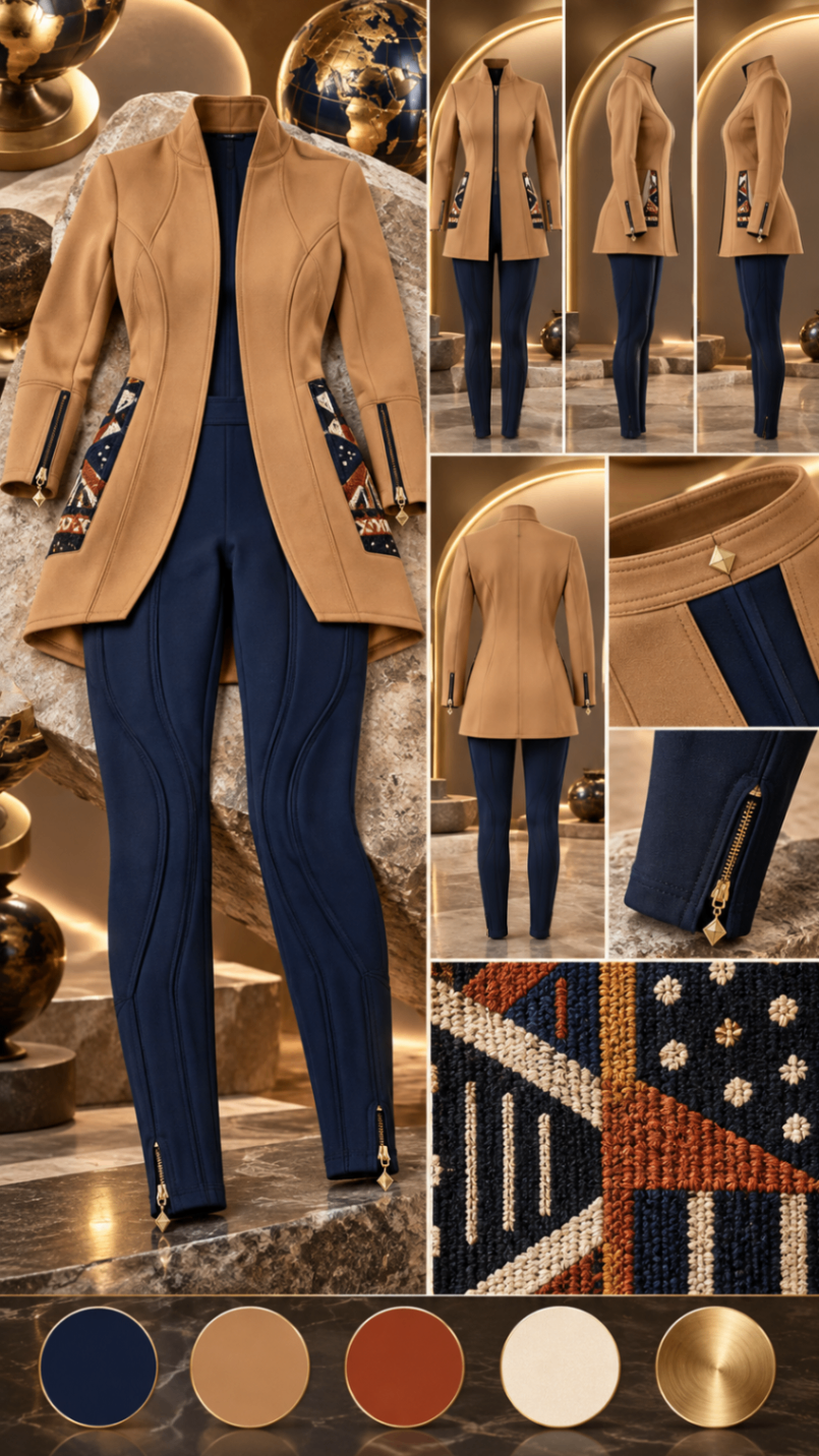 Desert Compass Zip Set™ design board