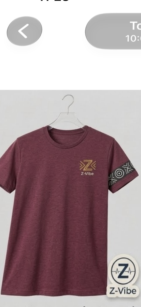 Sleeve Band Crest Tee — Men · Z-Vibe Graphic Tees related style