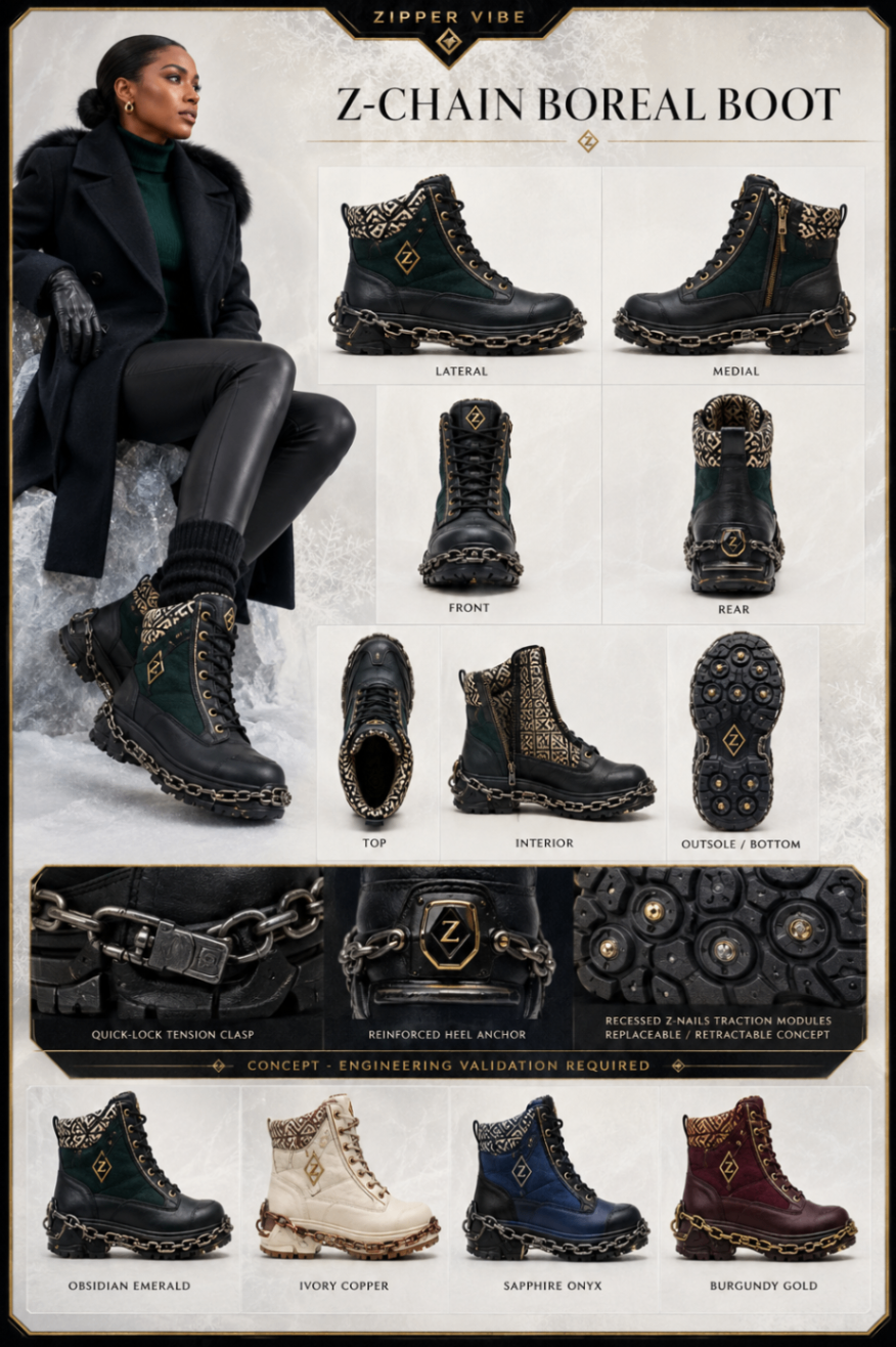 Z-Chain Boreal Boot™ design board