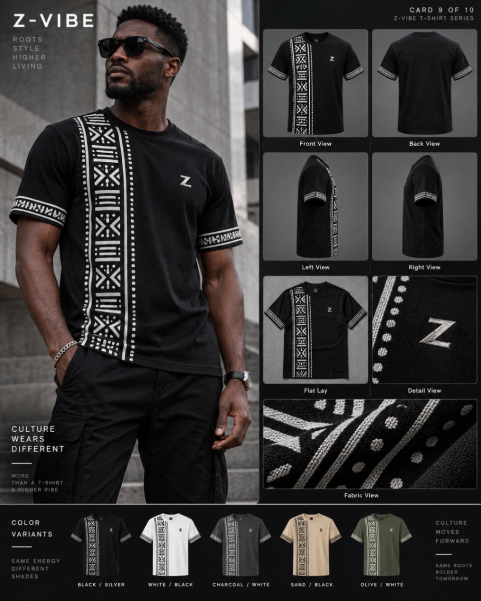 Silver Mono Column Tee design board