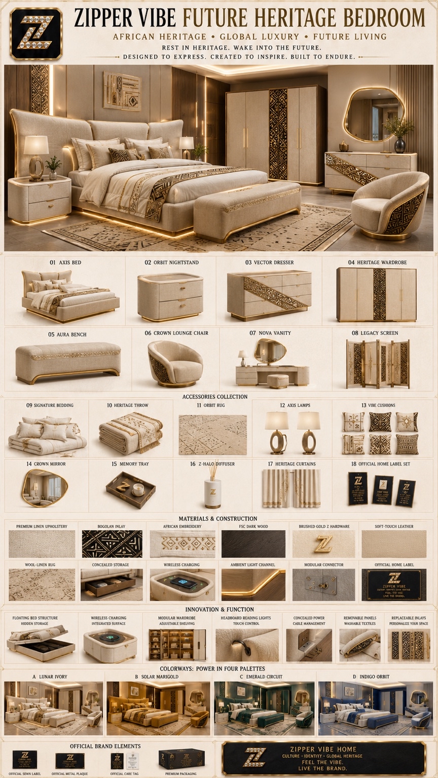 Future Heritage Bedroom — Product