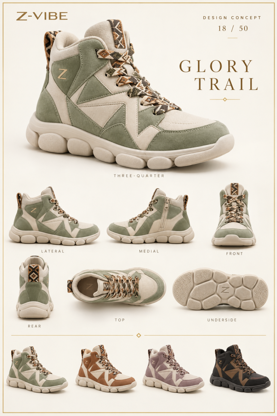 Z-Vibe Glory Trail™ High design board