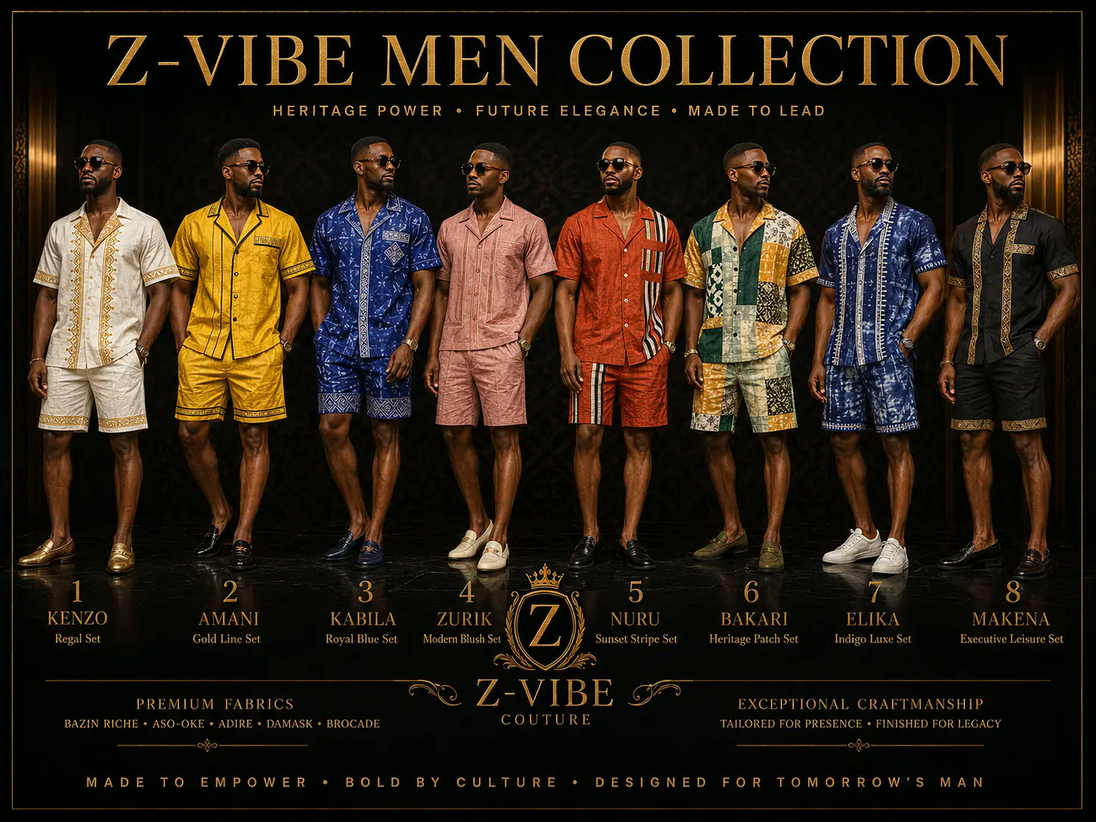 Maison Linen Set · Blush — Men — Product