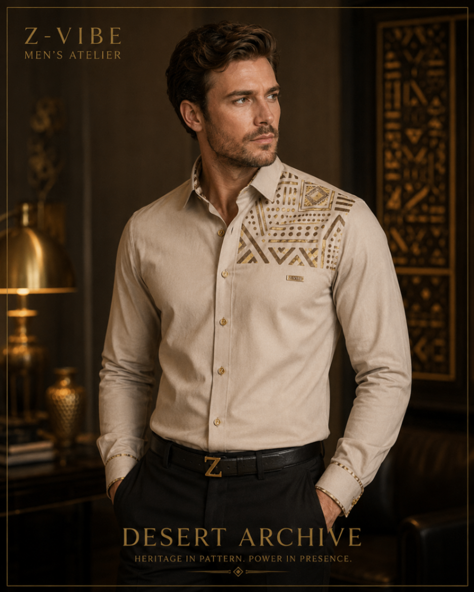 Desert Archive Shoulder Shirt design board