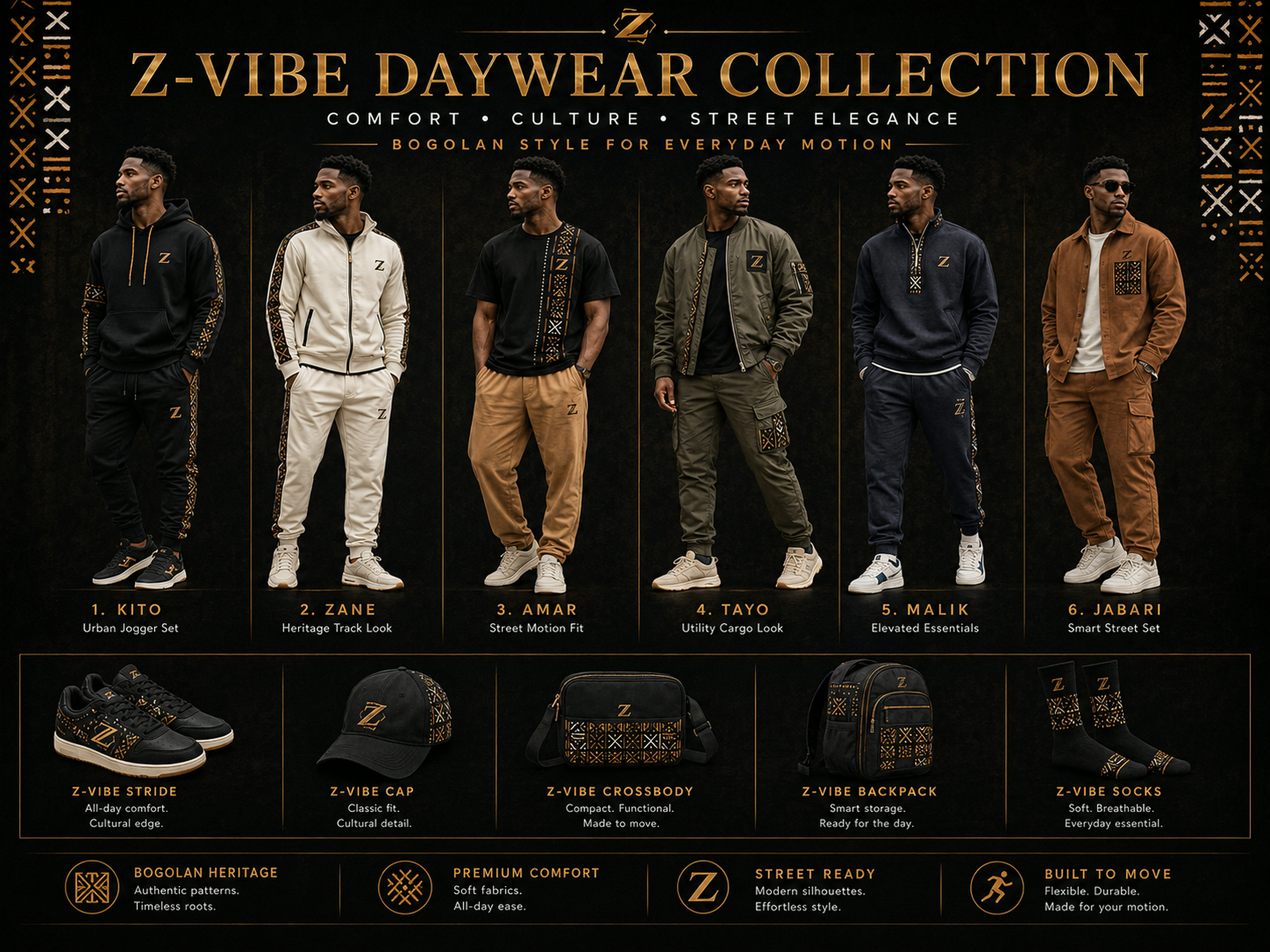 Men · Z-Vibe Daywear I™ — More t-shirts for men related collection