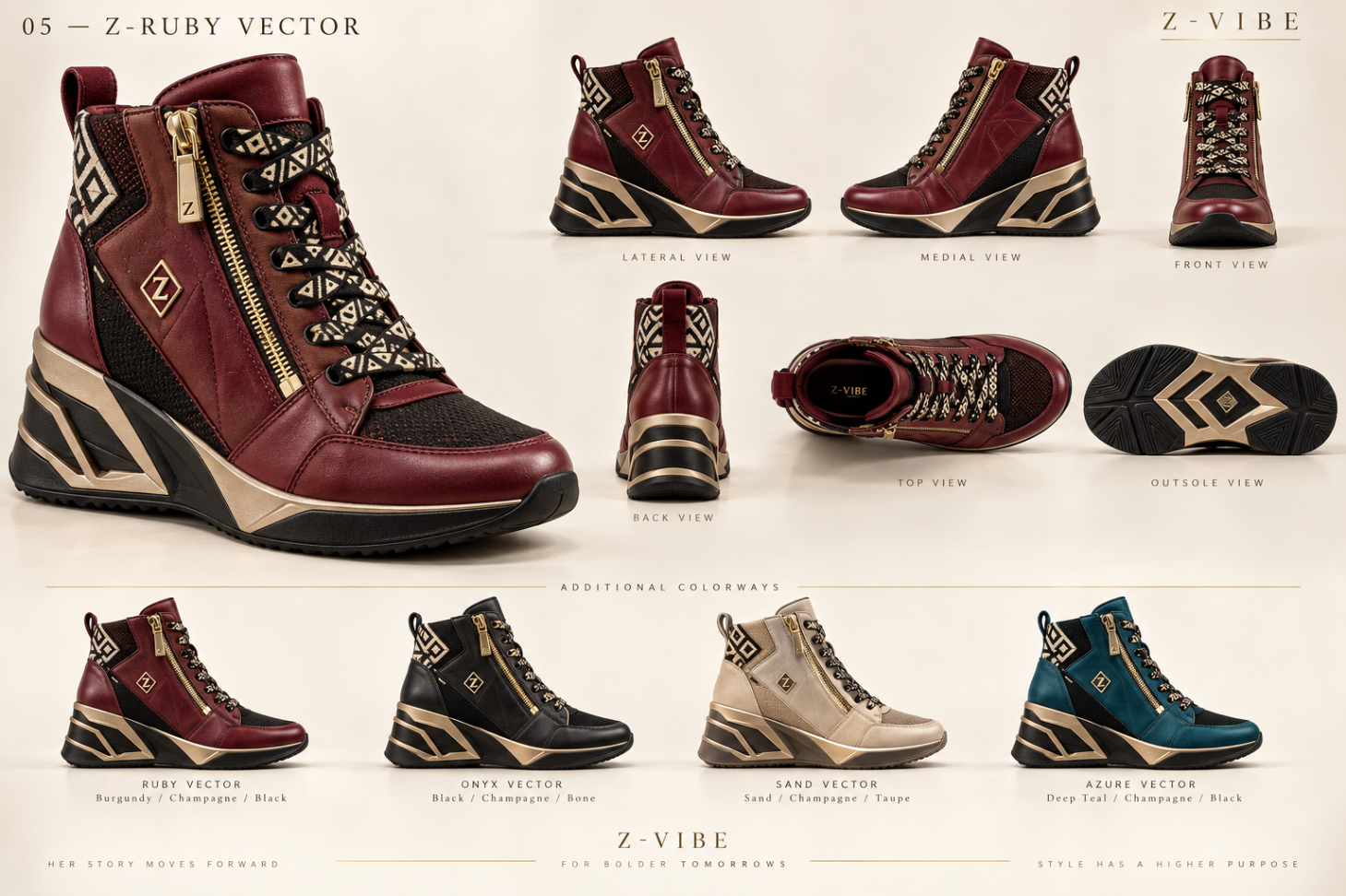 Z-Ruby Vector™ High-Top design board