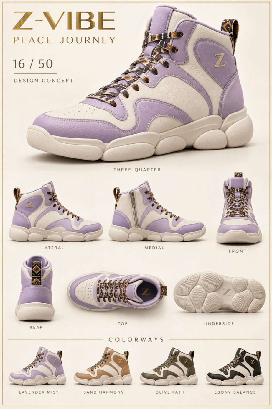 Z-Vibe Peace Journey™ High design board