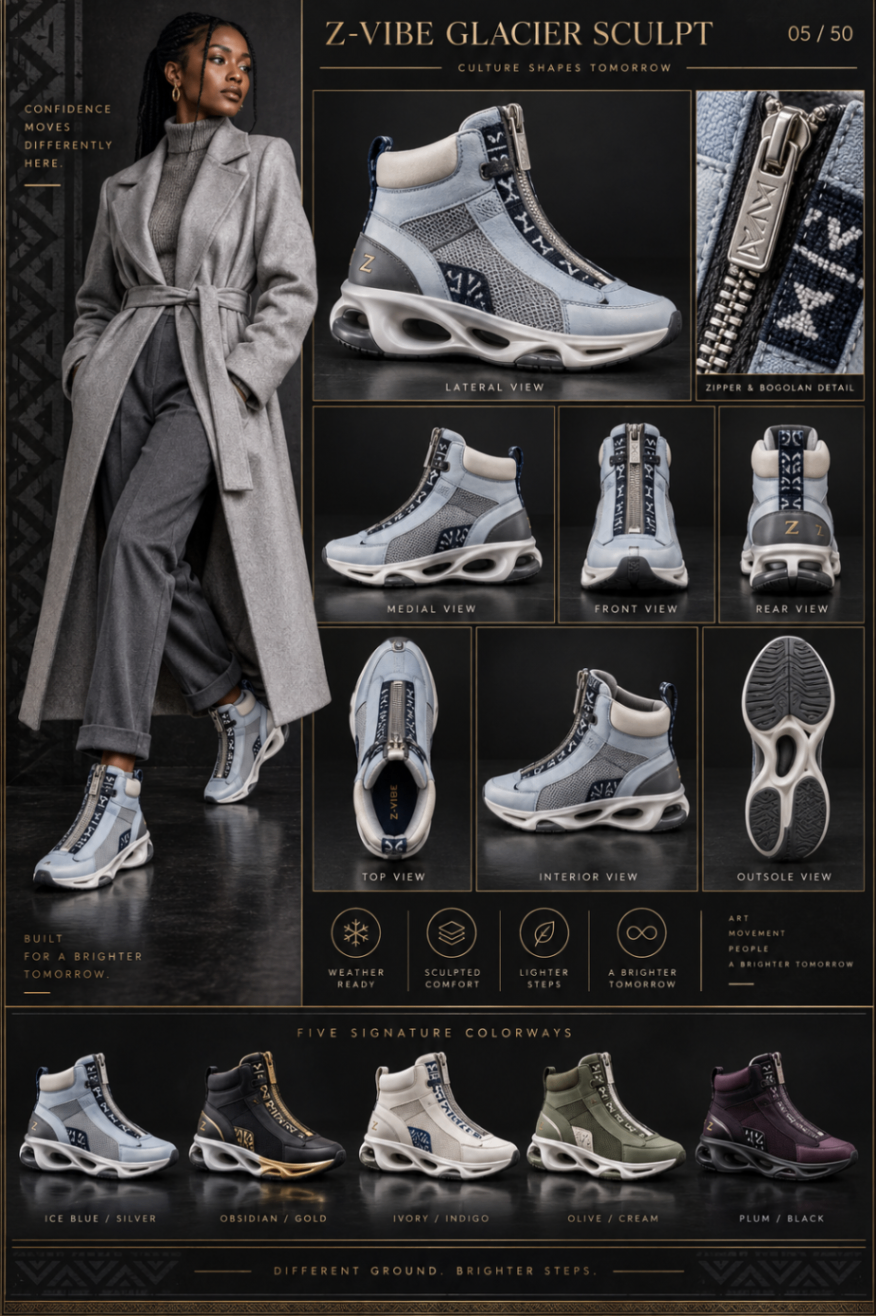 Z-Glacier Sculpt™ High-Top design board