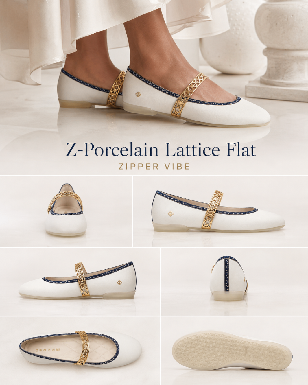 Z-Porcelain Lattice Flat™ · Ivory design board