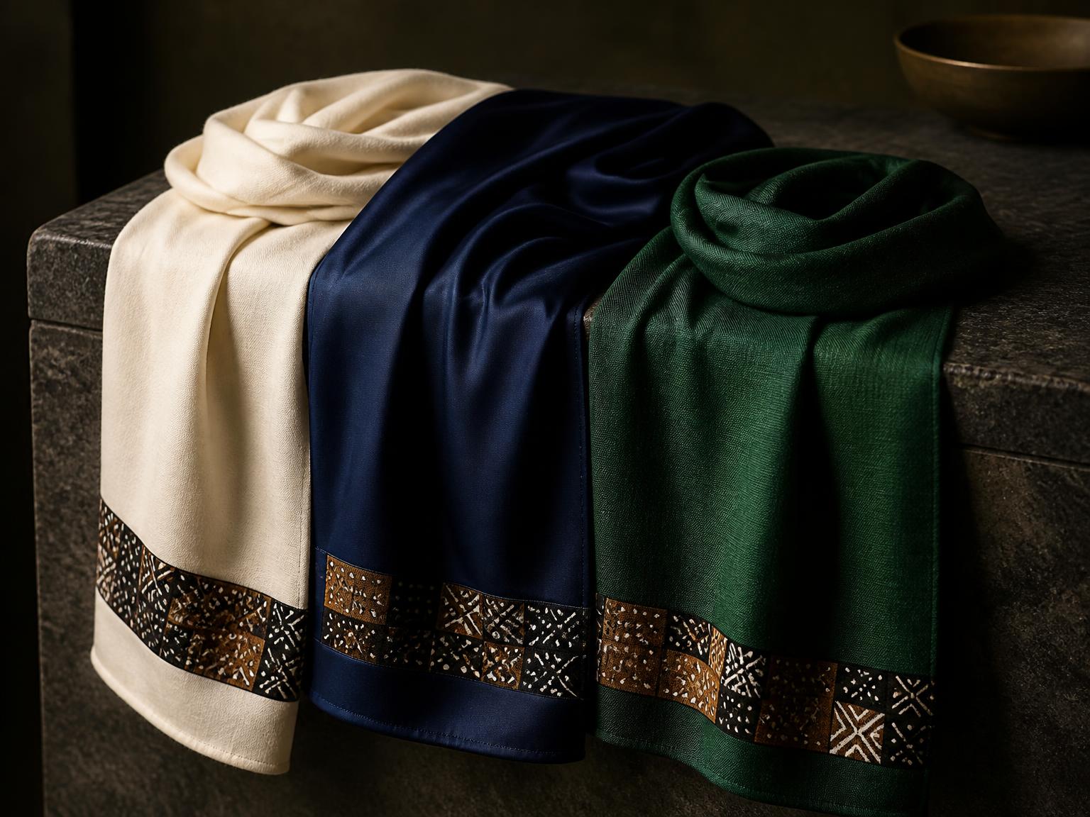 Scarves — Zipper Vibe Wooden accent cover