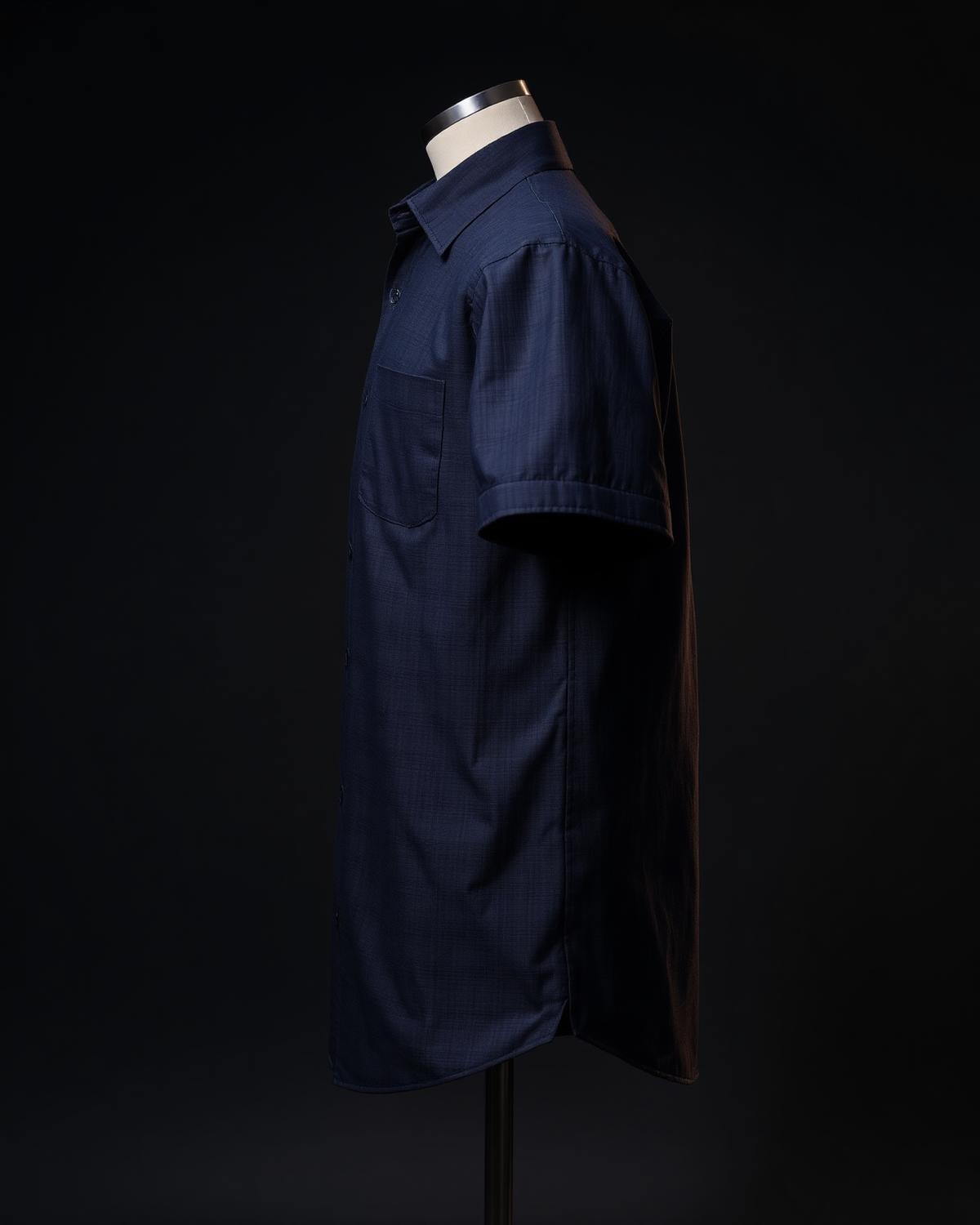 Artisan Pocket Shirt — Men, 03 Right (view 3 of 7). Right profile: waist shaping, pocket line and the house Z mark.