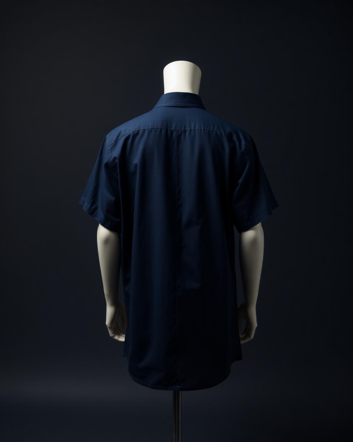 Artisan Pocket Shirt — Men, 04 Back (view 4 of 7). Back view: yoke, centre seam and the hem finish.