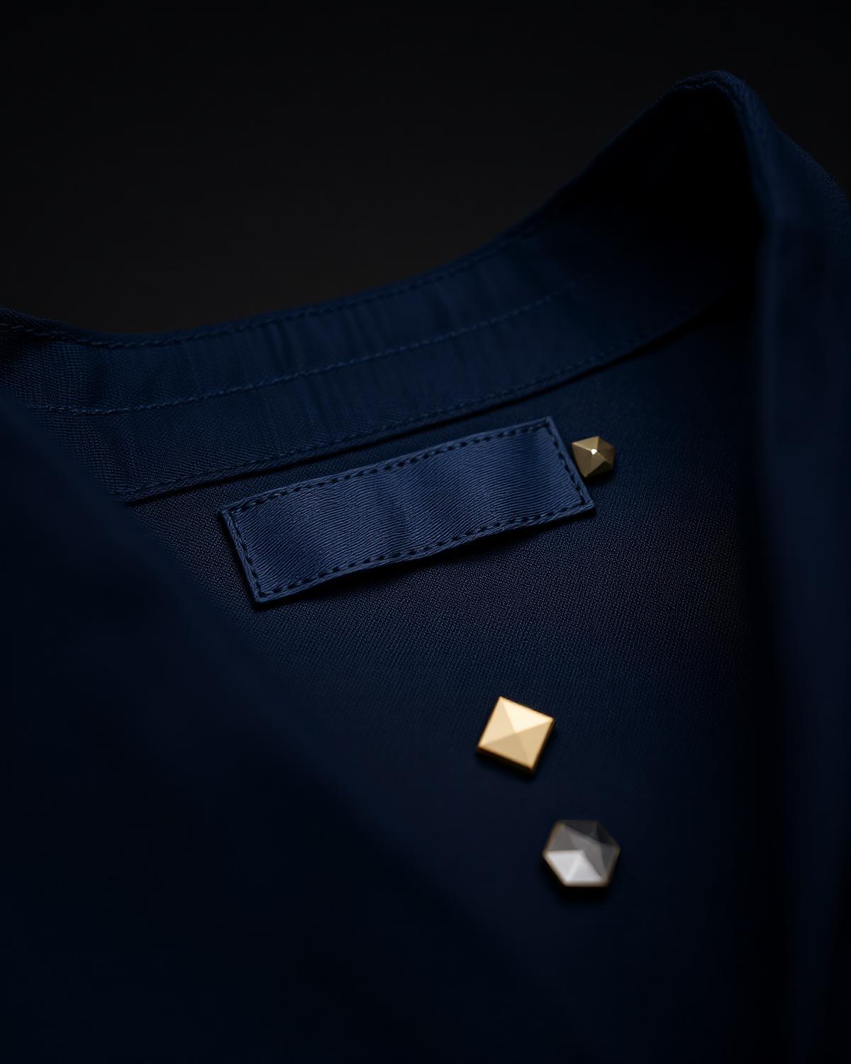 Artisan Pocket Shirt — Men, 06 Inner tags (view 6 of 7). Inner tags: size scale, atelier reference and care instructions.