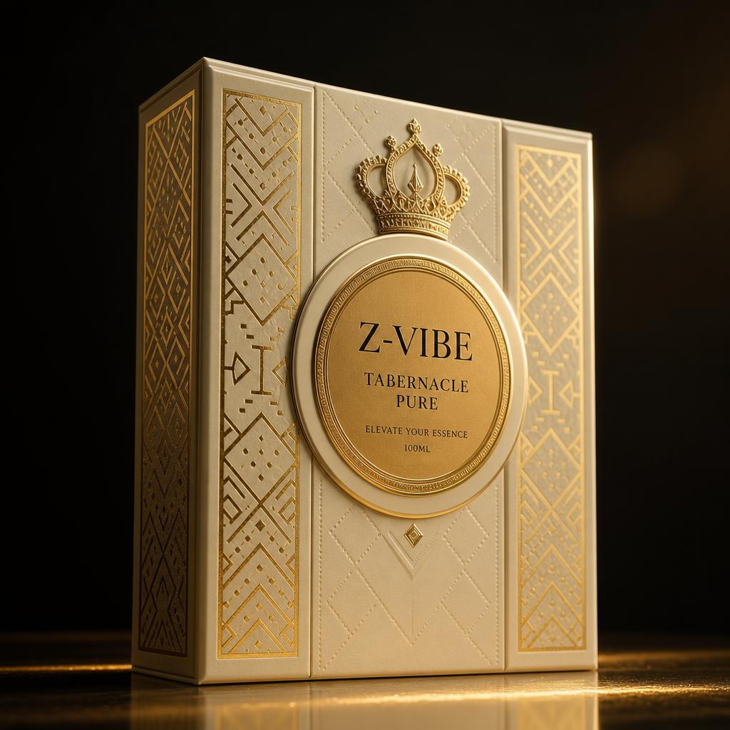 Alpha & Omega — Z-VIBE Tabernacle — Volume 1 flacon and presentation box