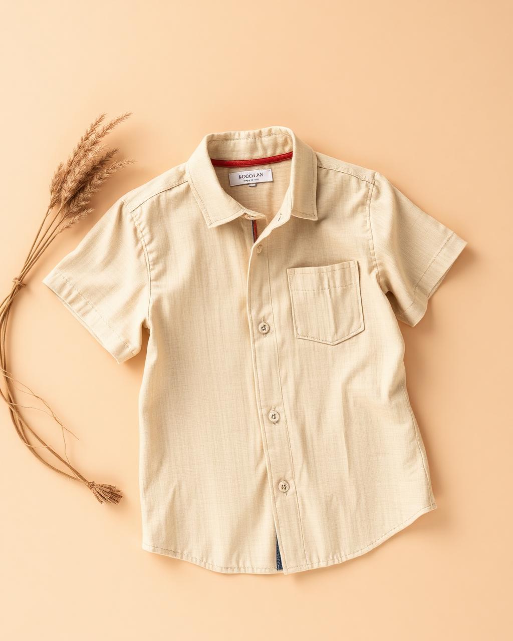 Sand Adventure — Boys — House · Z-Vibe Children Linen Heritage™ seven-view specification plate; showing 01 Front, 02 Left, 03 Right, 04 Back, 05 Interior, 06 Inner tags, 07 Fabric detail. — 01 Front, Stone