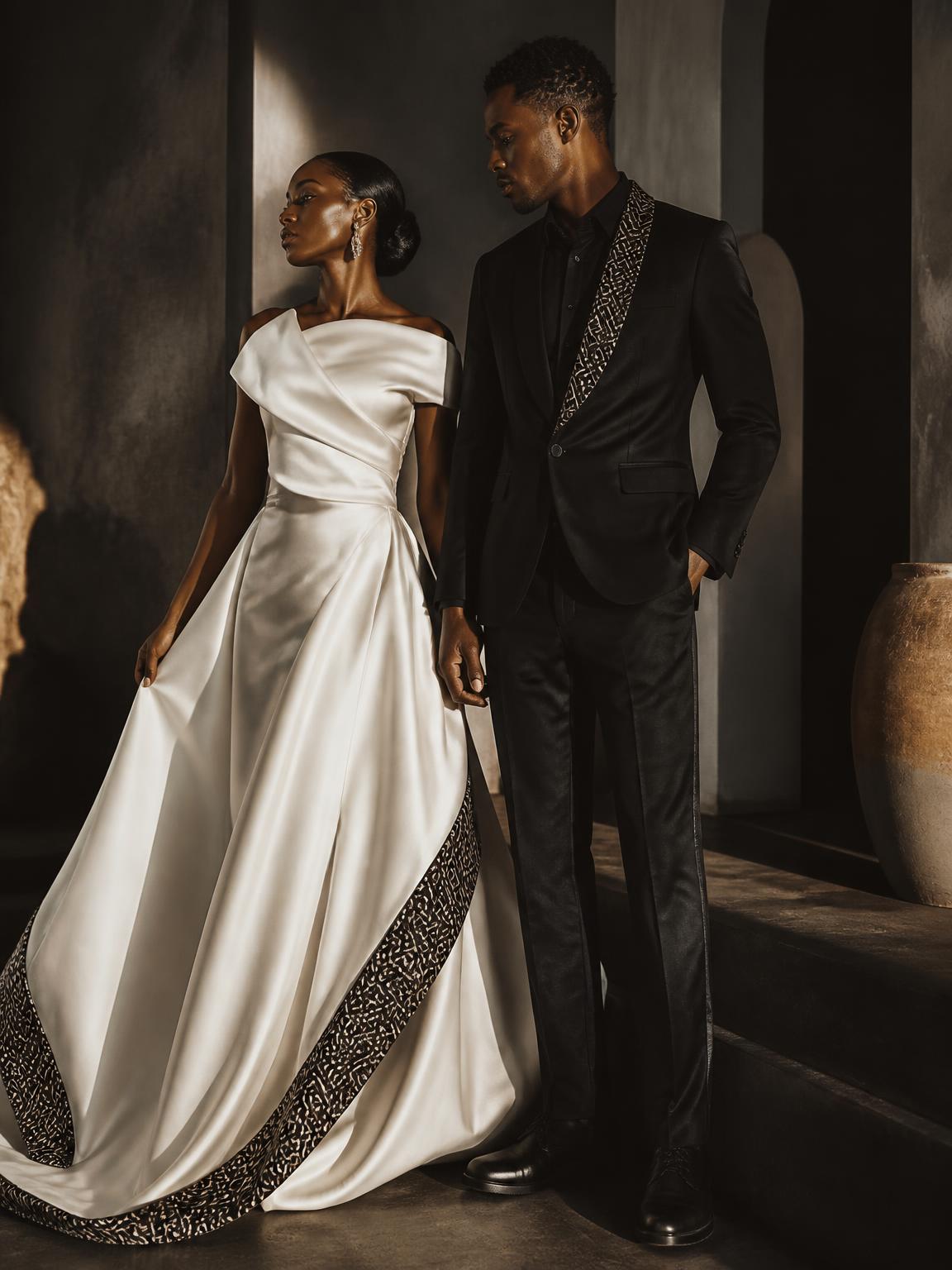 Bridal Collection — Zipper Vibe Bazin Riche accent cover