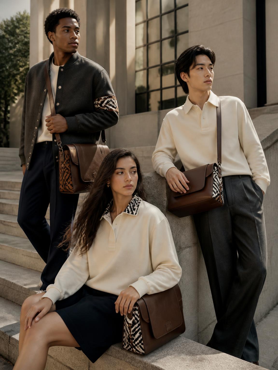 Campus Collection — Zipper Vibe bogolanfini accent cover