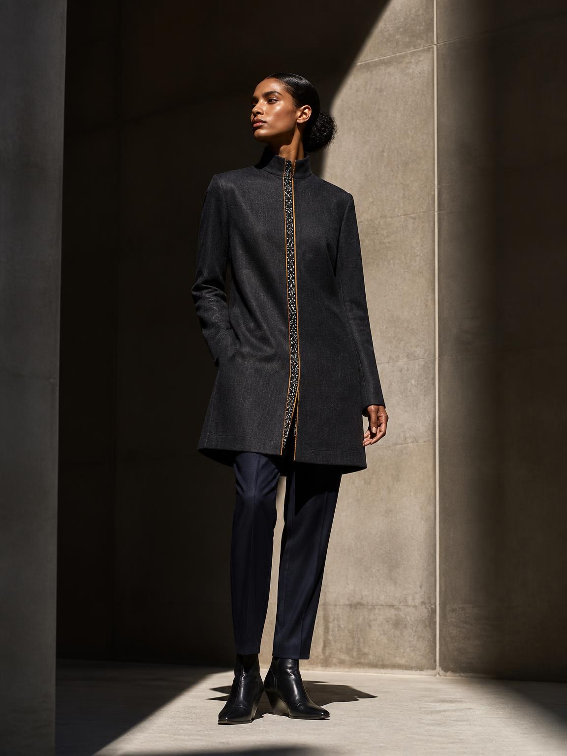 Future Collection — Zipper Vibe bogolanfini accent cover