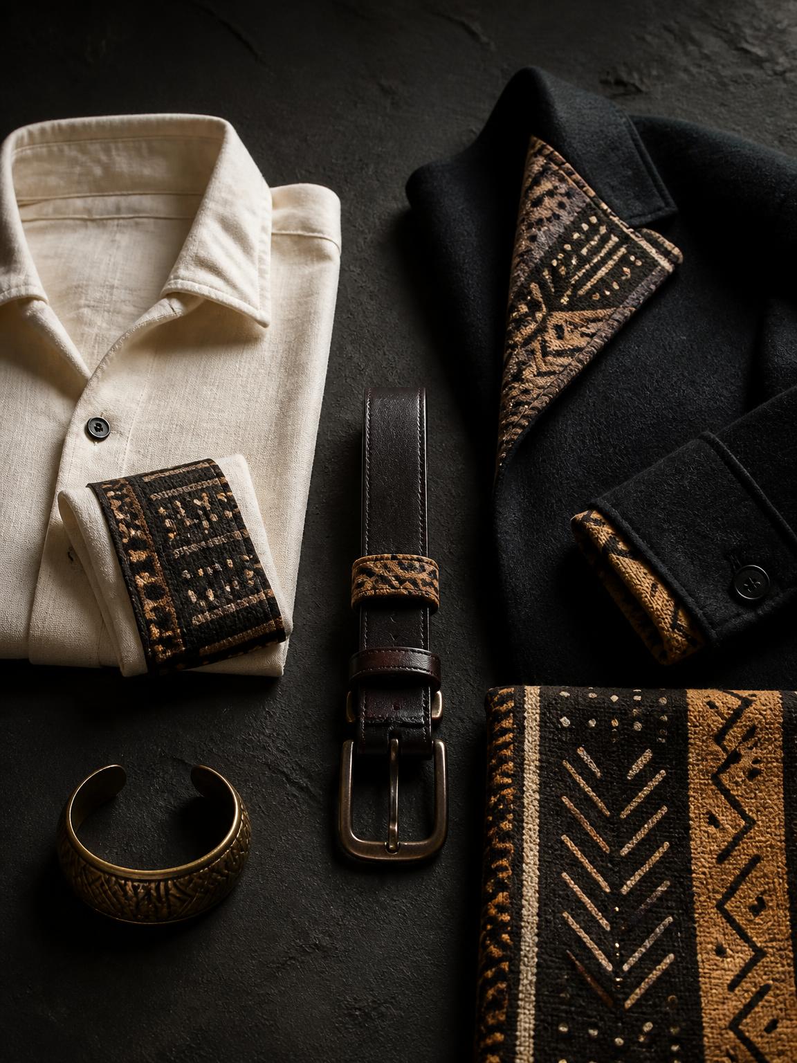 Signature Collection — Zipper Vibe bogolanfini accent cover