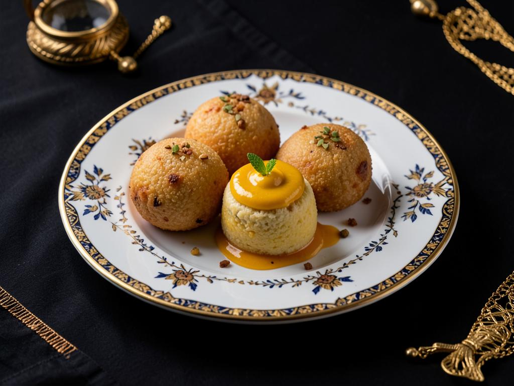 A plated dessert from a listed bakery kitchen