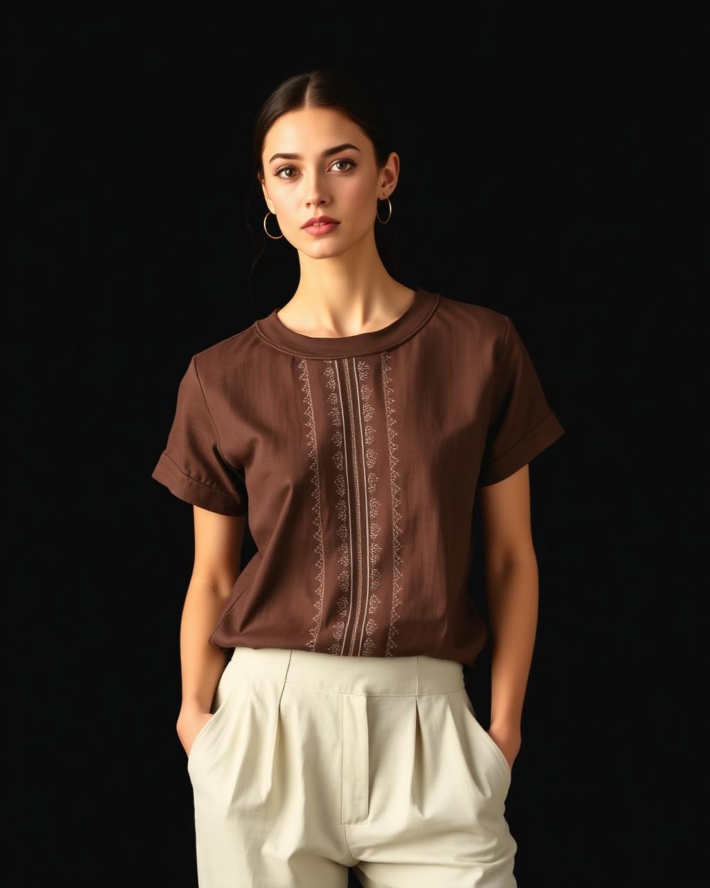 Ethnic Line Tee design board