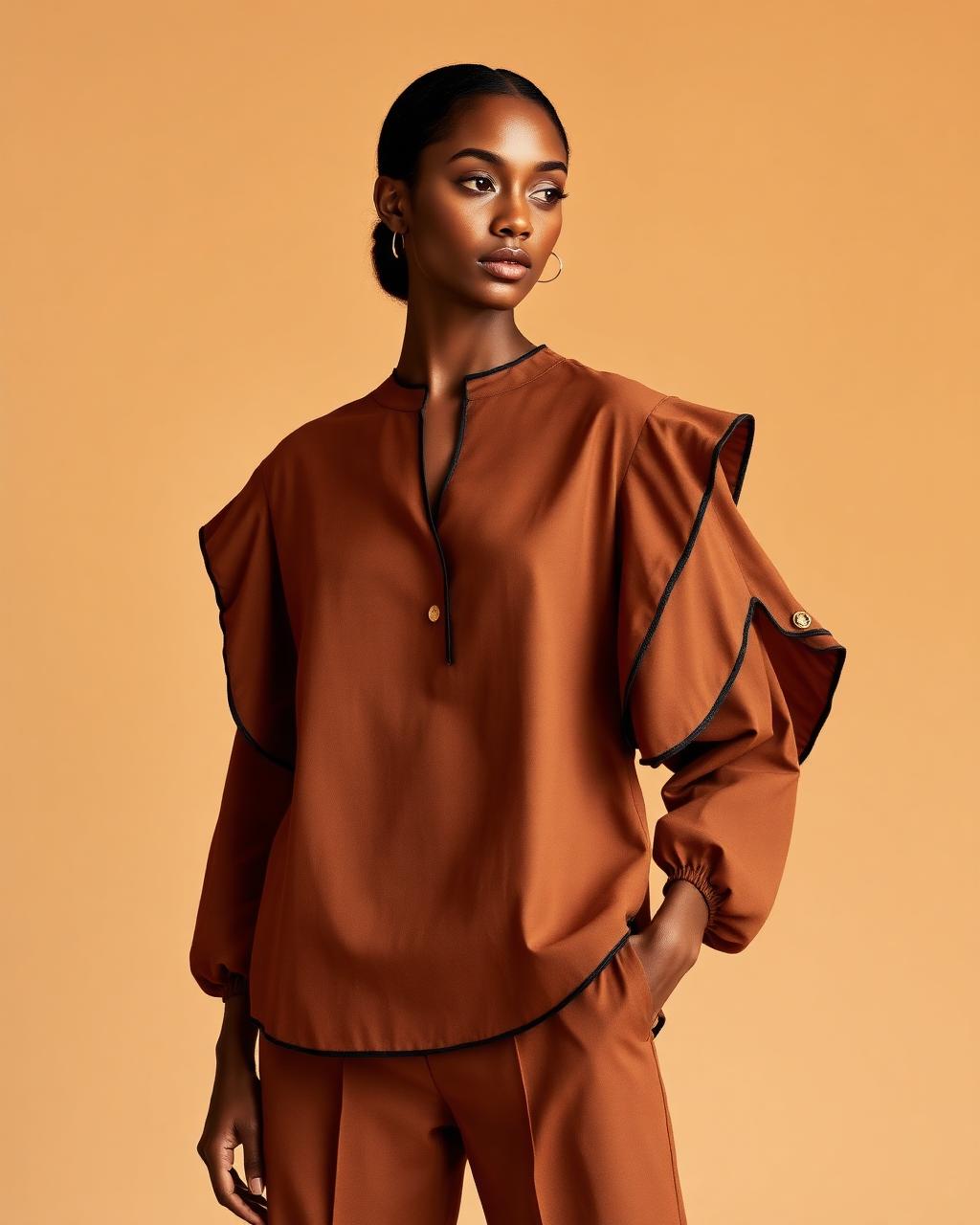 Flow Edge Blouse design board