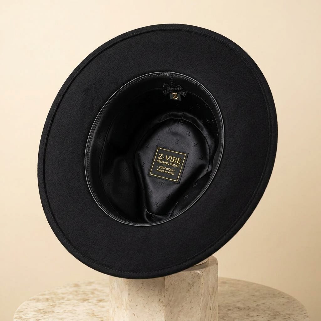 Heritage Brim Hat — Men, 05 Interior (view 5 of 7). Interior: lining, compartments and the internal pocket.