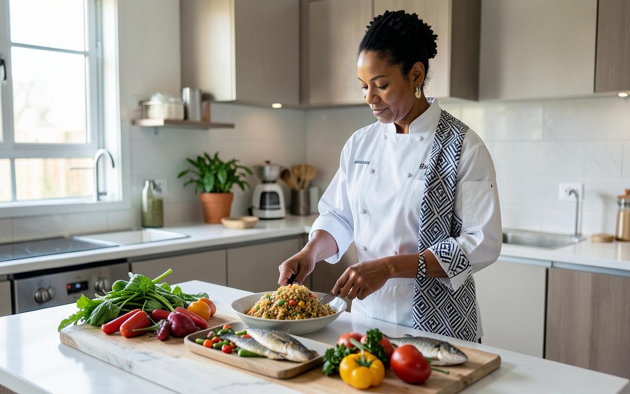Serenity Private Chef · First course service
