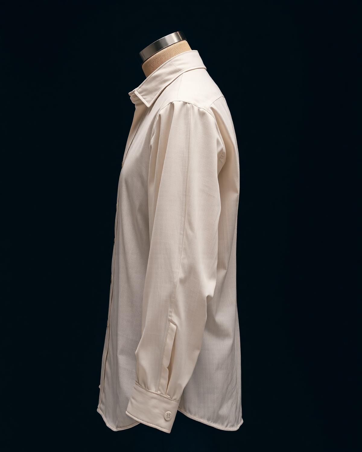 Heritage Notch Shirt — Men, 03 Right (view 3 of 7). Right profile: waist shaping, pocket line and the house Z mark.