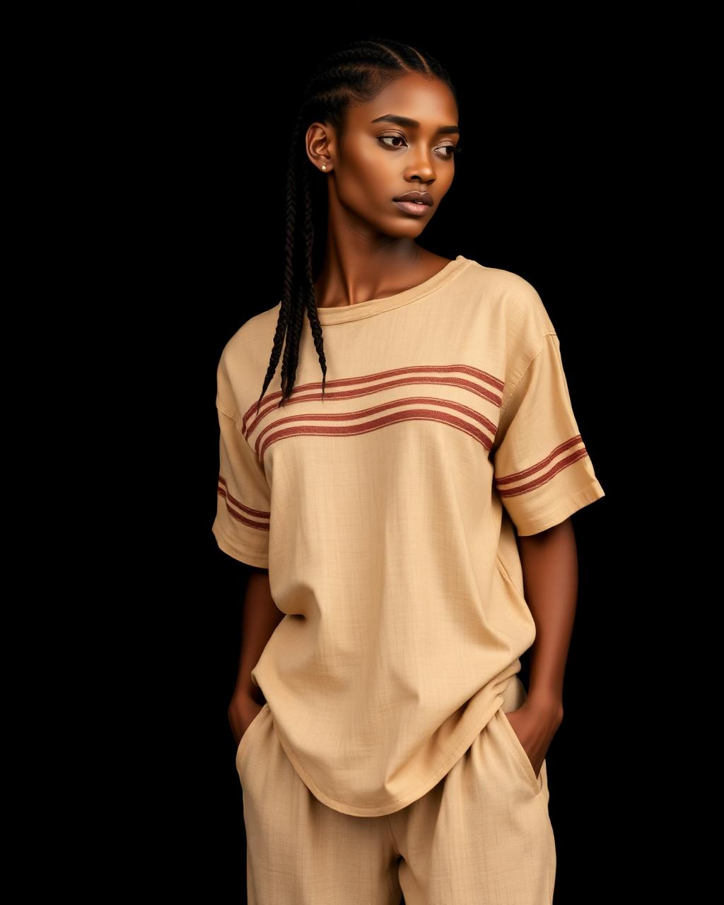 Heritage Stripe Tee design board