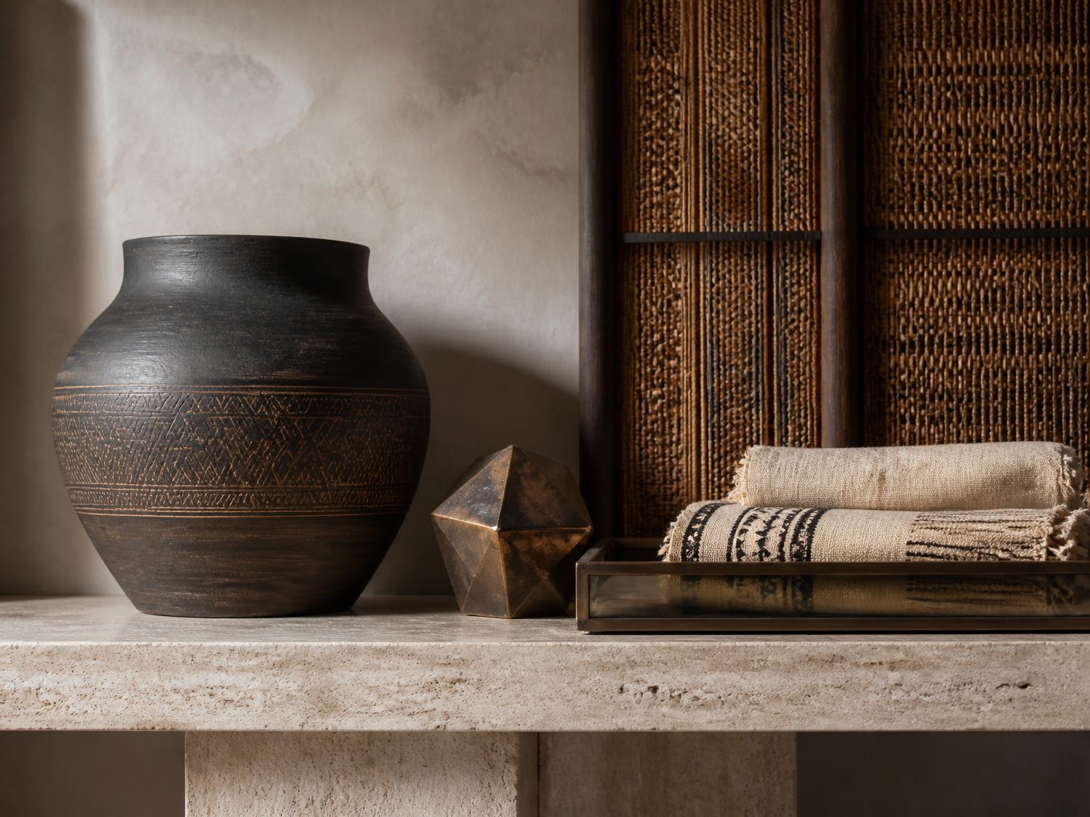 Home Décor — Zipper Vibe Bazin Riche accent cover