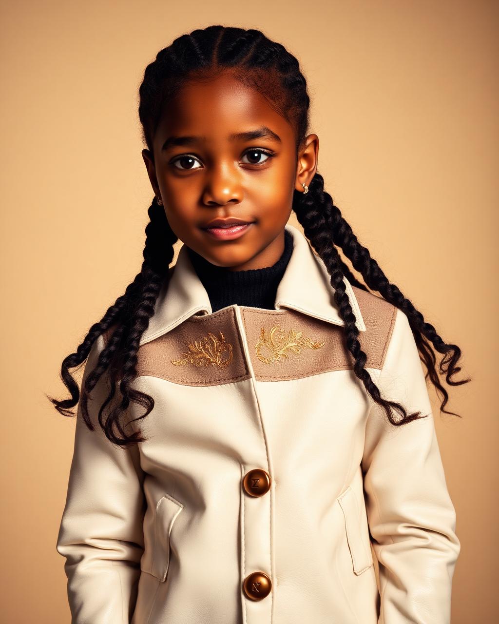 Ivory Heritage Jacket · Girls design board