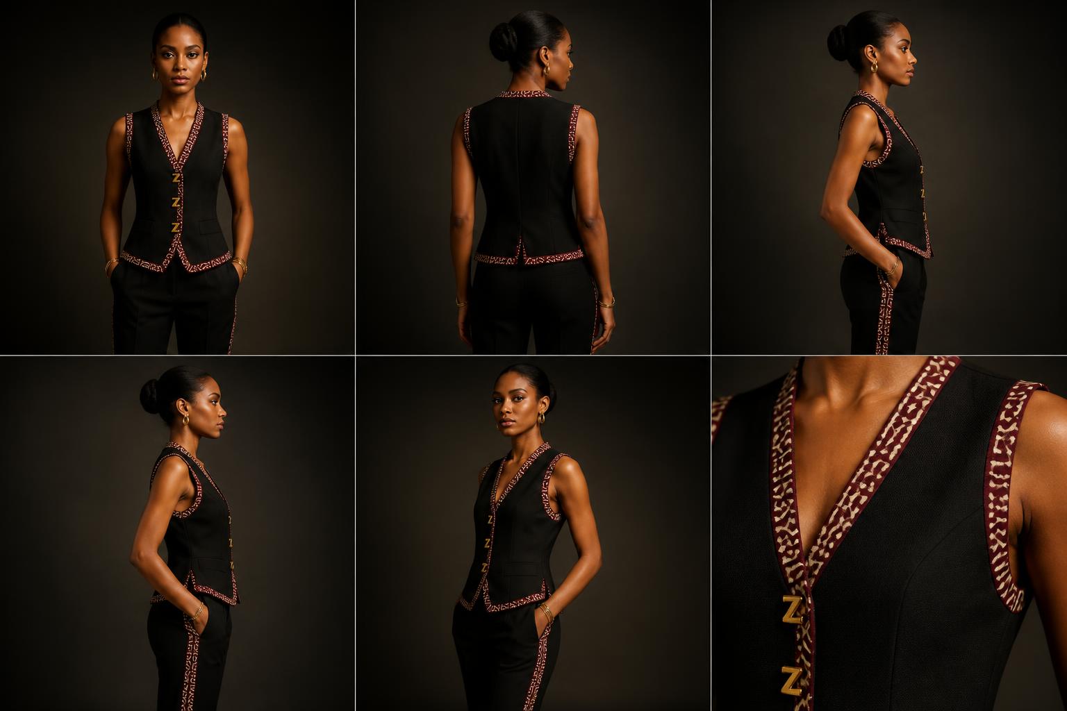 Lead Authority Vest Suit — Women · Z-Vibe Motion Sovereign related style