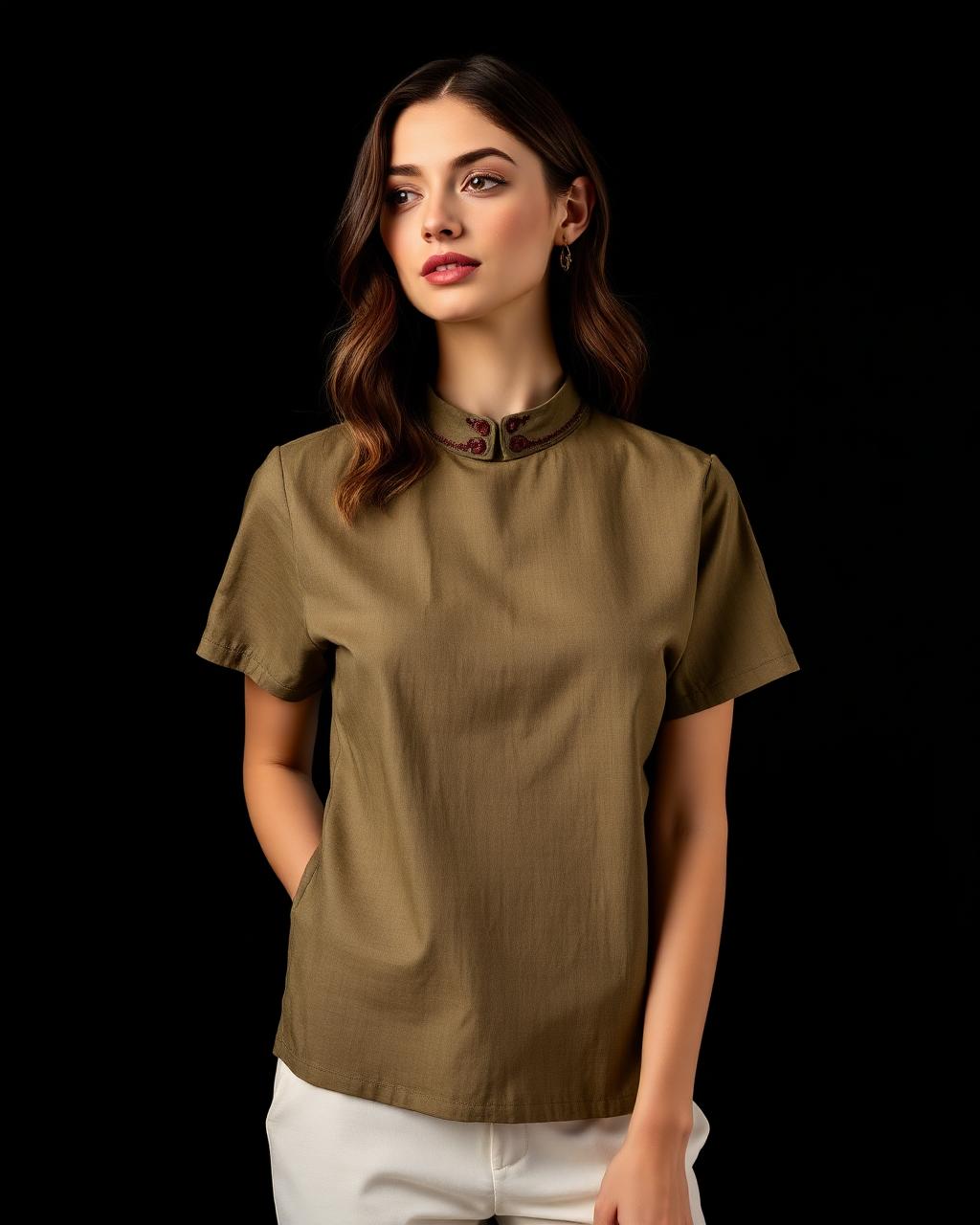 Mandarin Chic Tee design board